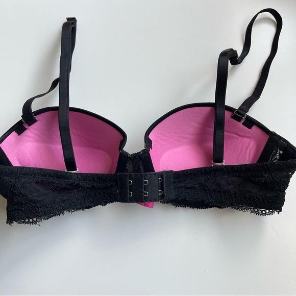 Victoria’s Secret PINK Multi-Way Push-Up Lace Strapless Bra - Picture 2 of 9